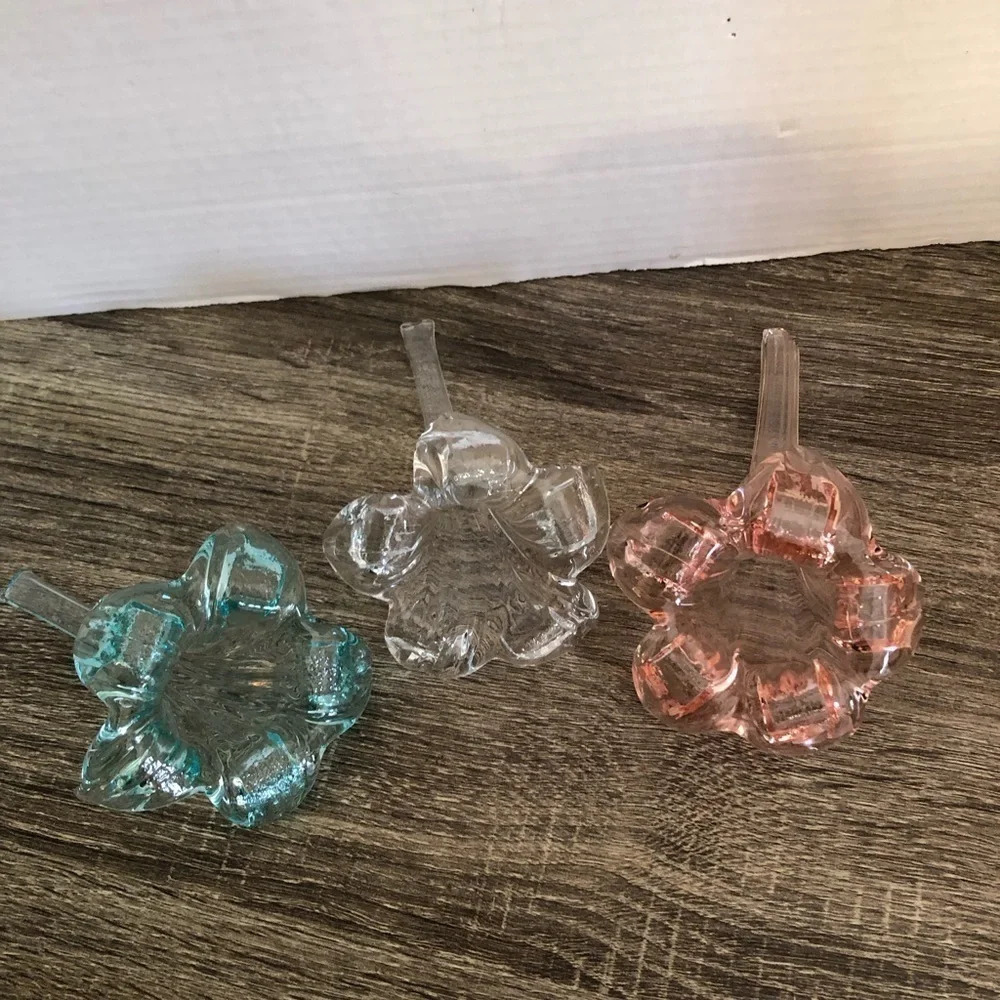 Hand Blown Glass Flowers